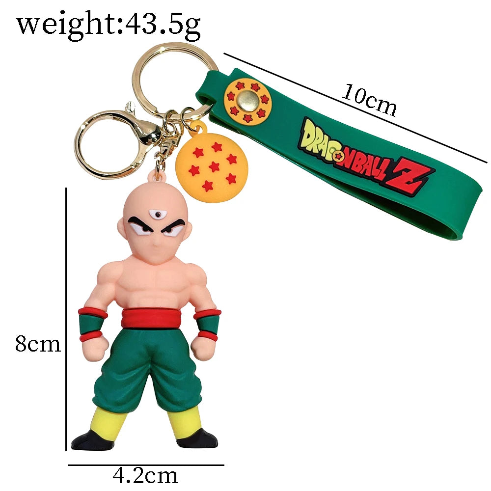 New Cartoon Riman Seven Dragon Ball Series Keychain Personalized Student Bag Pendant Gift Cross border Foreign Trade Pop