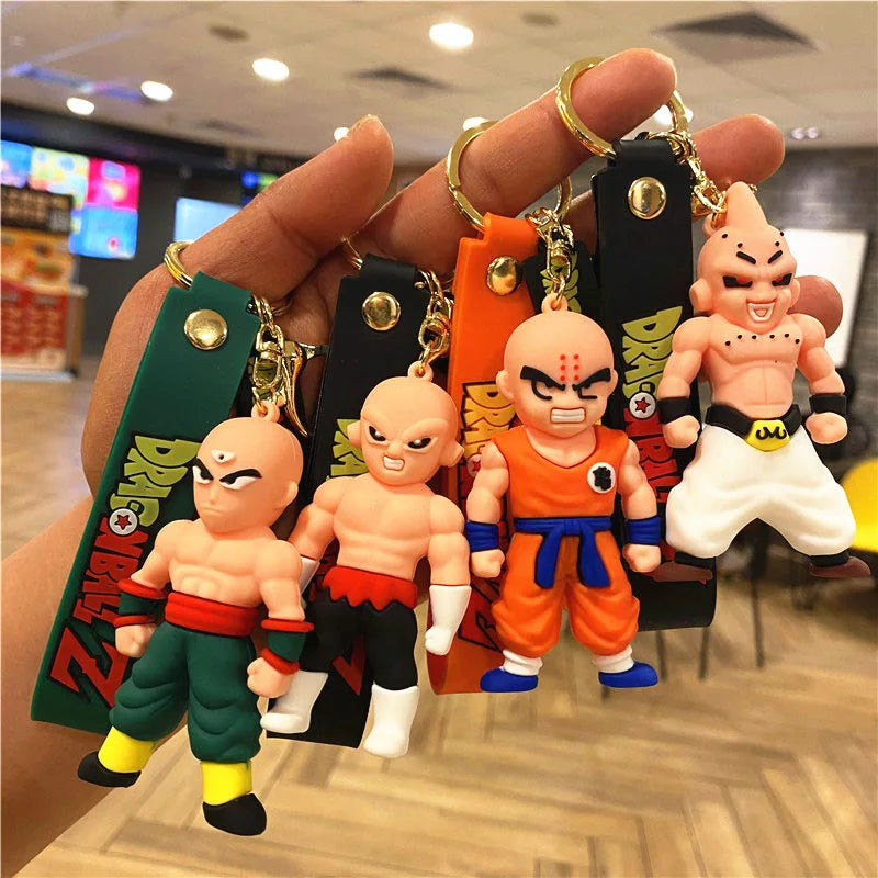 New Cartoon Riman Seven Dragon Ball Series Keychain Personalized Student Bag Pendant Gift Cross border Foreign Trade Pop